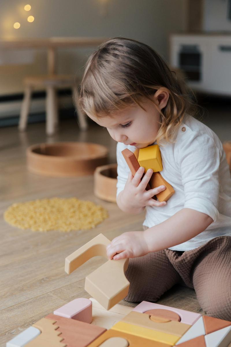Baby playing